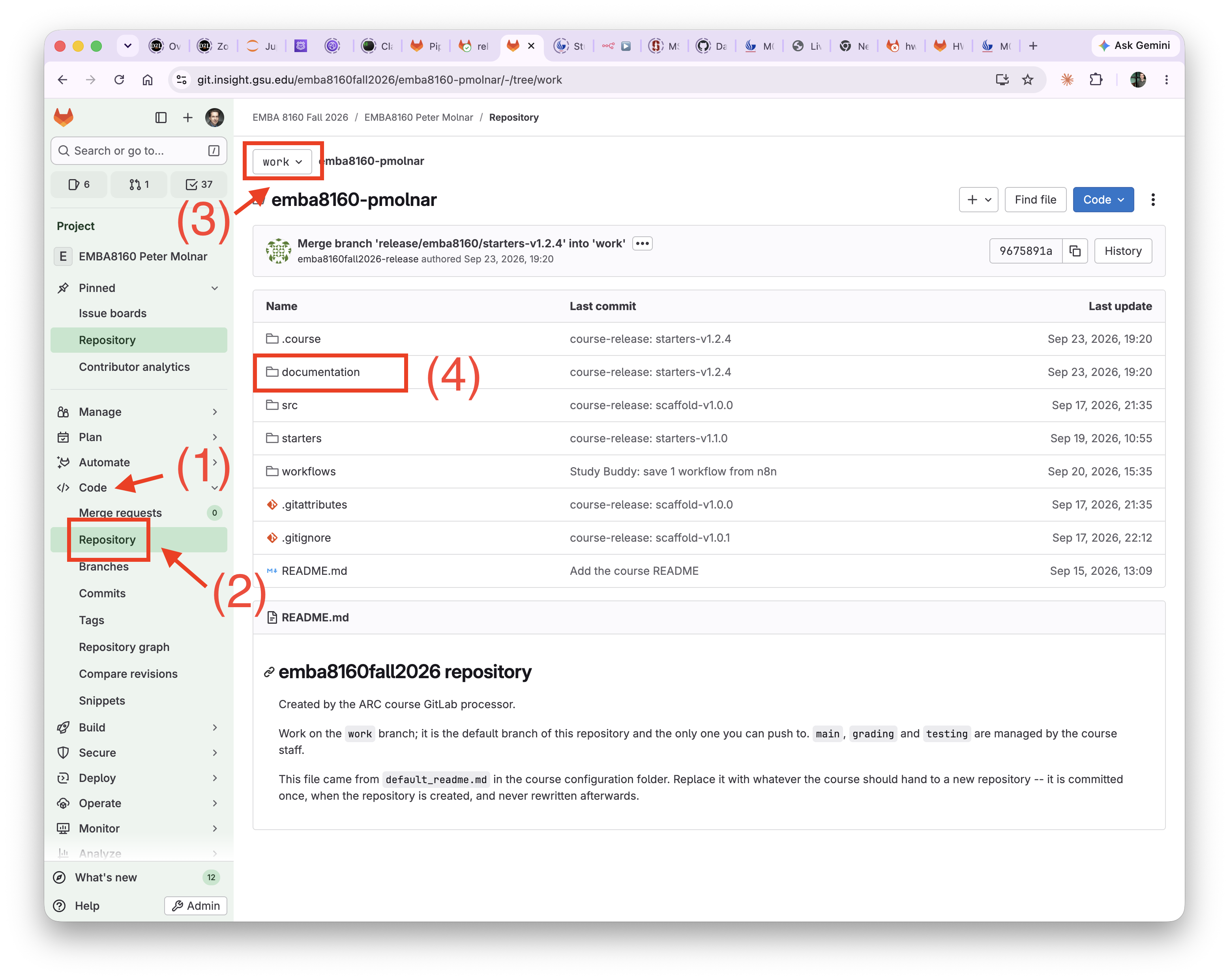 Navigate to the documentation folder